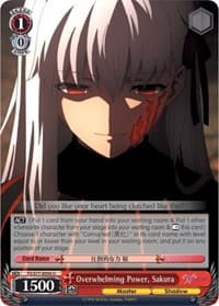 Overwhelming Power, Sakura