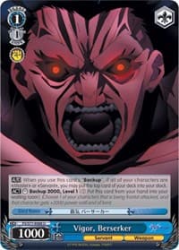 Vigor, Berserker