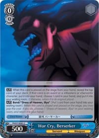 War Cry, Berserker