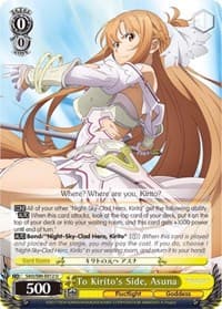 To Kirito's Side, Asuna