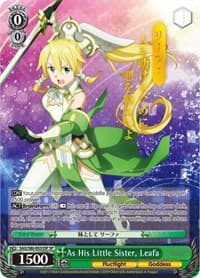 As His Little Sister, Leafa (SP)