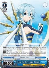 Time for Revenge, Sinon (SR)