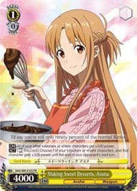 Making Sweet Desserts, Asuna