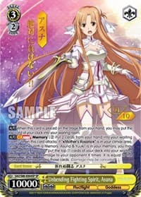 Unbending Fighting Spirit, Asuna (SP) (Serial Numbered)