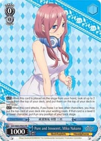 Pure and Innocent, Miku Nakano