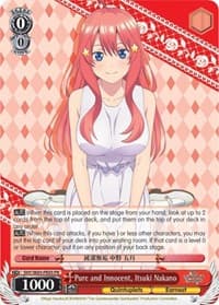 Pure and Innocent, Itsuki Nakano