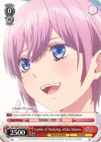 Loathe of Studying, Ichika Nakano