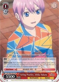 Acting Practice, Ichika Nakano