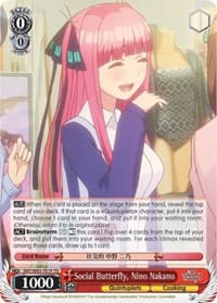 Social Butterfly, Nino Nakano