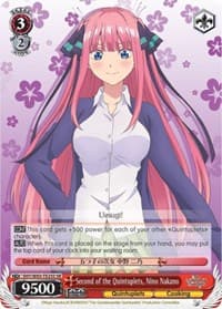 Second of the Quintuplets, Nino Nakano (SR)
