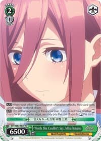 Words She Couldn't Say, Miku Nakano