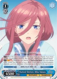Warlord Shiritori, Miku Nakano