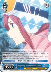 Unexpectedly Fast Learner, Miku Nakano
