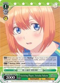 Assisting Player, Yotsuba Nakano (RRR)