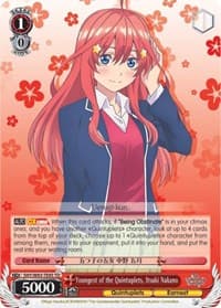 Youngest of the Quintuplets, Itsuki Nakano