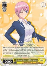 Intimate Sisters, Ichika Nakano
