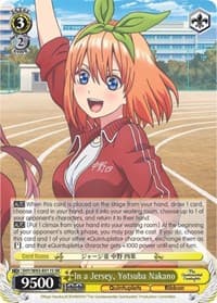 In a Jersey, Yotsuba Nakano (SR)