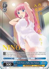 Fresh From a Bath, Nino Nakano (SP)