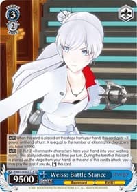 Weiss: Battle Stance