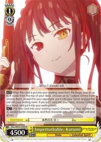Imperturbable, Kurumi (Parallel Foil)