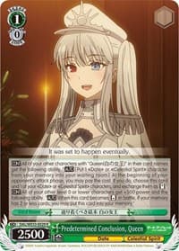 Predetermined Conclusion, Queen (Parallel Foil)