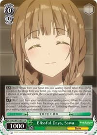 Blissful Days, Sawa (Parallel Foil)