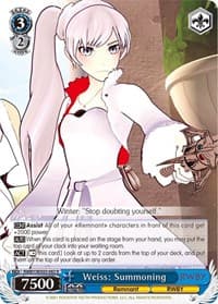 Weiss: Summoning