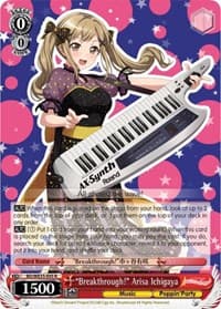 "Breakthrough!" Arisa Ichigaya (Parallel Foil)