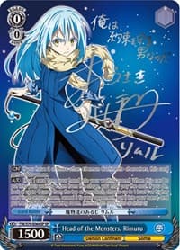 Head of the Monsters, Rimuru (SP) (Silver Signature)