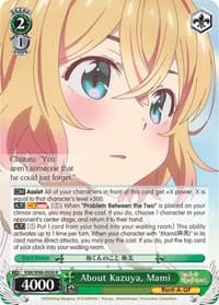 About Kazuya, Mami