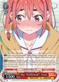 Shy "Girlfriend", Sumi