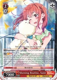 Morning Routine, Sumi (SR)