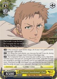 "Talented Swordsman" Paul