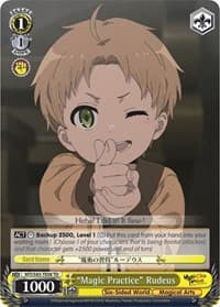 "Magic Practice" Rudeus