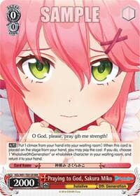 Praying to God, Sakura Miko (RRR)
