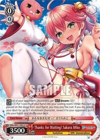 Thanks for Waiting! Sakura Miko