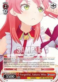 Forgetful, Sakura Miko (RRR)