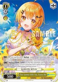 That Summer With You, Yozora Mel (SP)