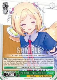 The Cruel Truth, AkiRose (RRR)
