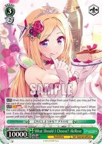 What Should I Choose? AkiRose