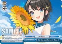 To the Sunflowery You