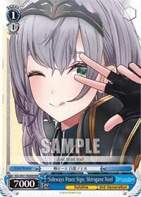 Sideways Peace Sign, Shirogane Noel (RRR)