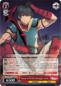 Arrow of All His Strength, Arash (SR)