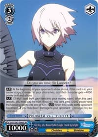The Way of a Round Table Knight, Mash Kyrielight (SR)