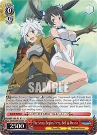 The Story Begins Here, Bell & Hestia (SR)