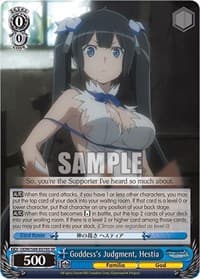 Goddess's Judgment, Hestia (SR)