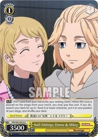 Half-Siblings, Emma & Mikey