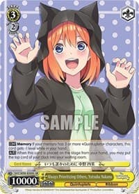 Always Prioritizing Others, Yotsuba Nakano (SR)