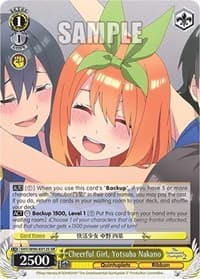 Cheerful Girl, Yotsuba Nakano (SR)