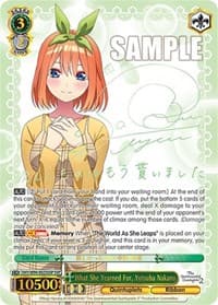 What She Yearned For, Yotsuba Nakano (SSP)